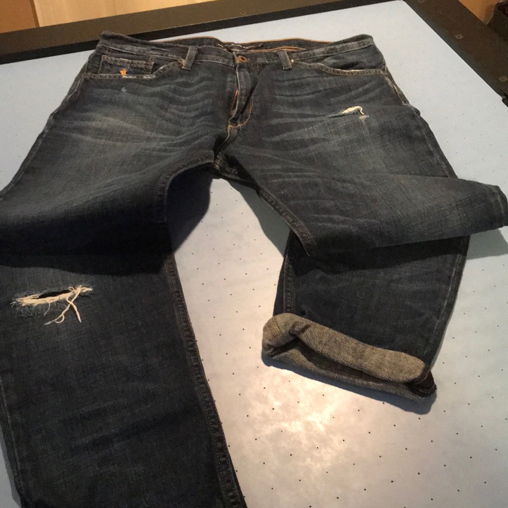 Distressed Ralph Lauren Jeans